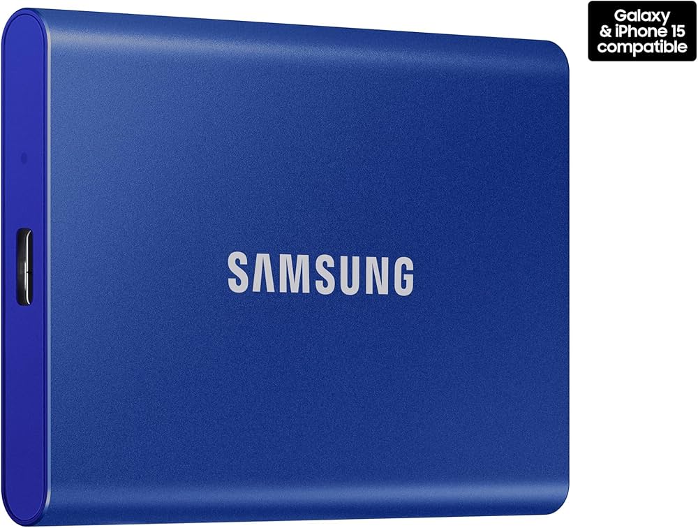 Amazon | SAMSUNG (サムスン) T7 2TB ポータブル SSD 最大1,050MB/秒