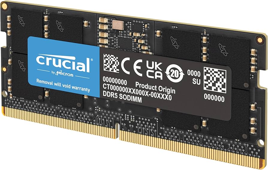 Amazon.co.jp: Crucial RAM 8GB DDR5 5200MT/s (または4800MT/s