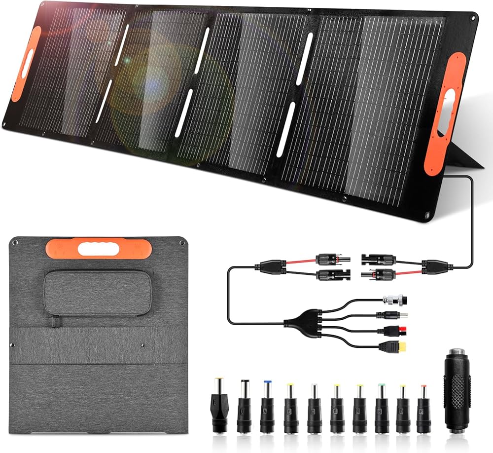 Amazon.co.jp: 2025新登場 OTOUCH ソーラーパネル 200W 20V 折りたたみ