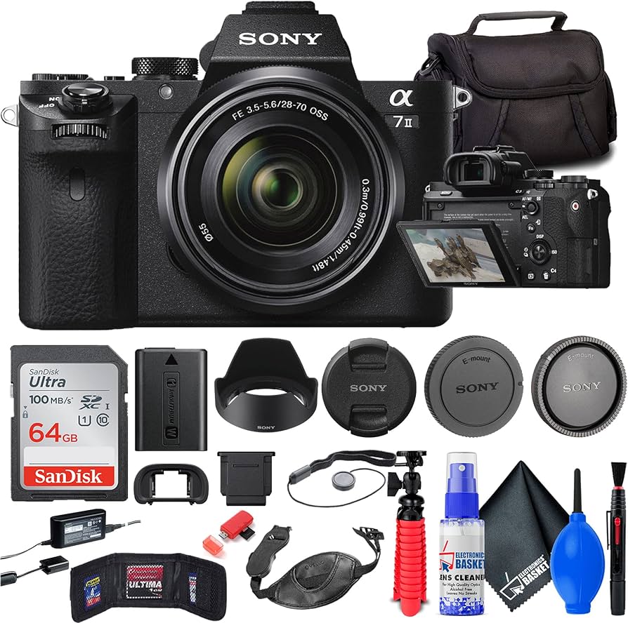 Amazon.com : Sony a7 II Mirrorless Camera with 28-70mm Lens