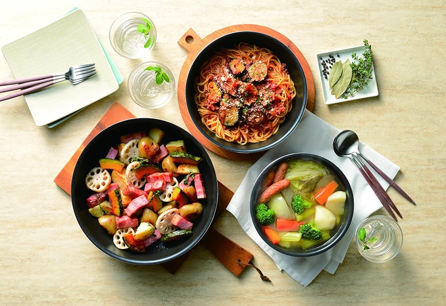 Amazon.co.jp: 和平フレイズ(Wahei freiz) IH対応 着脱ハンドル 鍋 4点