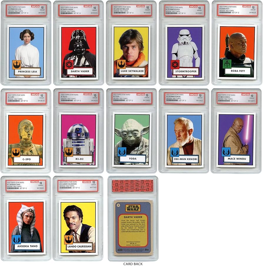 Amazon.co.jp: 2023 スター・ウォーズ Topps Cards 1952 Topps Edition