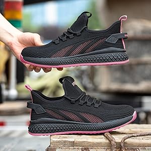 Amazon.com: SPIEZ Slip on Safety Shoes for Women,Lightweight Non