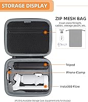 Amazon.com : Carrying Case Bag for Insta360 Flow/Flow Pro, Gimbal