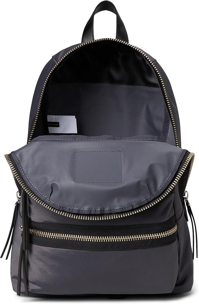 Amazon.com | Marc Jacobs The Biker Nylon Large Backpack Dark