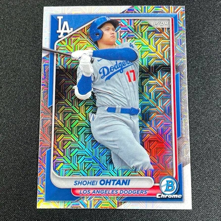 Amazon.co.jp: 2024 Topps Bowman Chrome 大谷翔平 リフラクターカード