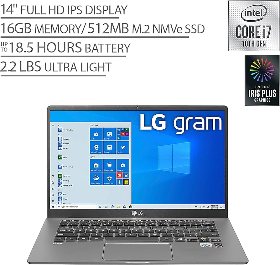 Amazon.com: LG gram Laptop - 14