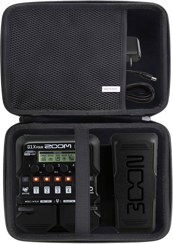 Amazon | WAIYUJP収納ケース互換の ZOOM G1X/B1X/A1X FOUR ズーム