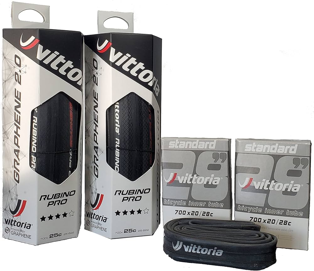 Amazon.com : Vittoria Rubino Pro IV Graphene 2.0 Tire Set with