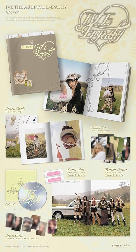 Amazon.co.jp: アイブ Ive Empathy 3rd EP アルバム [韓国盤] (4 ver