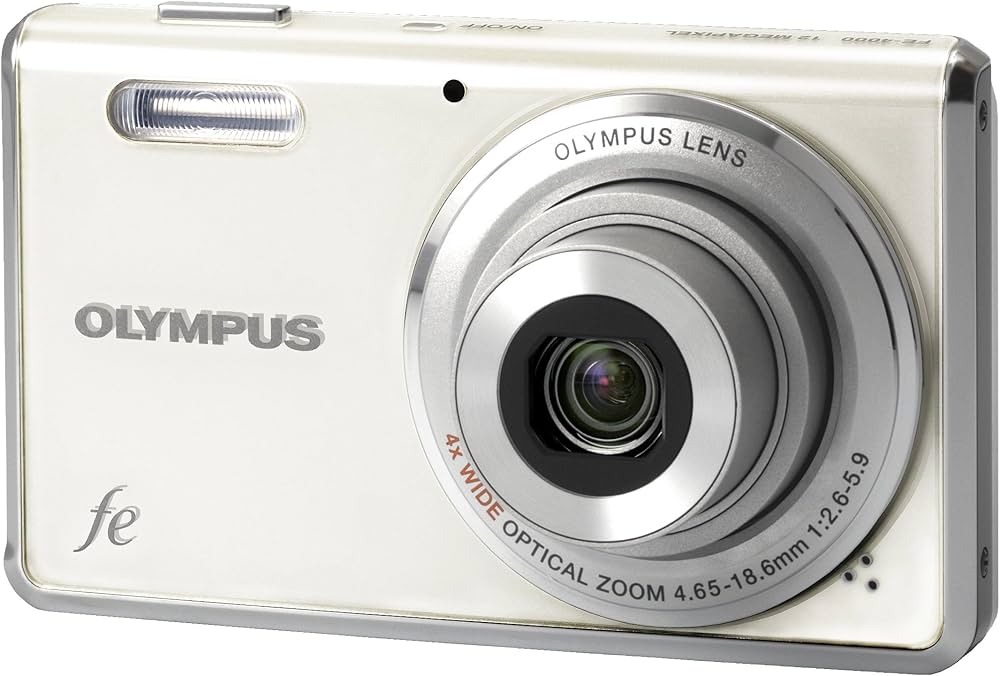Amazon | OLYMPUS デジタルカメラ CAMEDIA FE-4000 ホワイト FE-4000