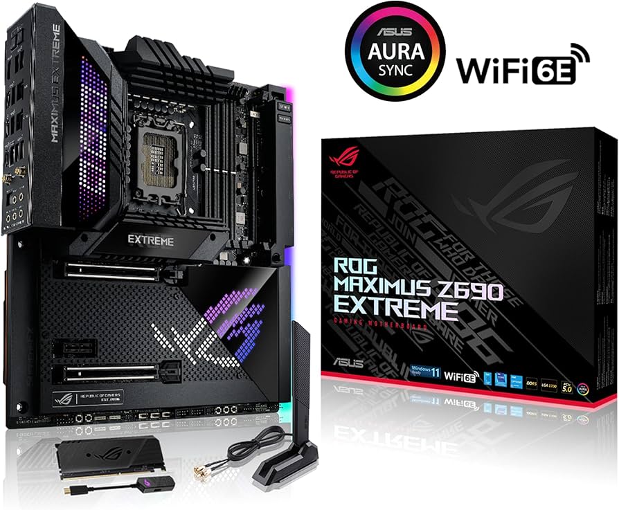 ASUS ROG Maximus Z690 Extreme(WiFi 6E)LGA 1700(Intel 12th Gen)EATX