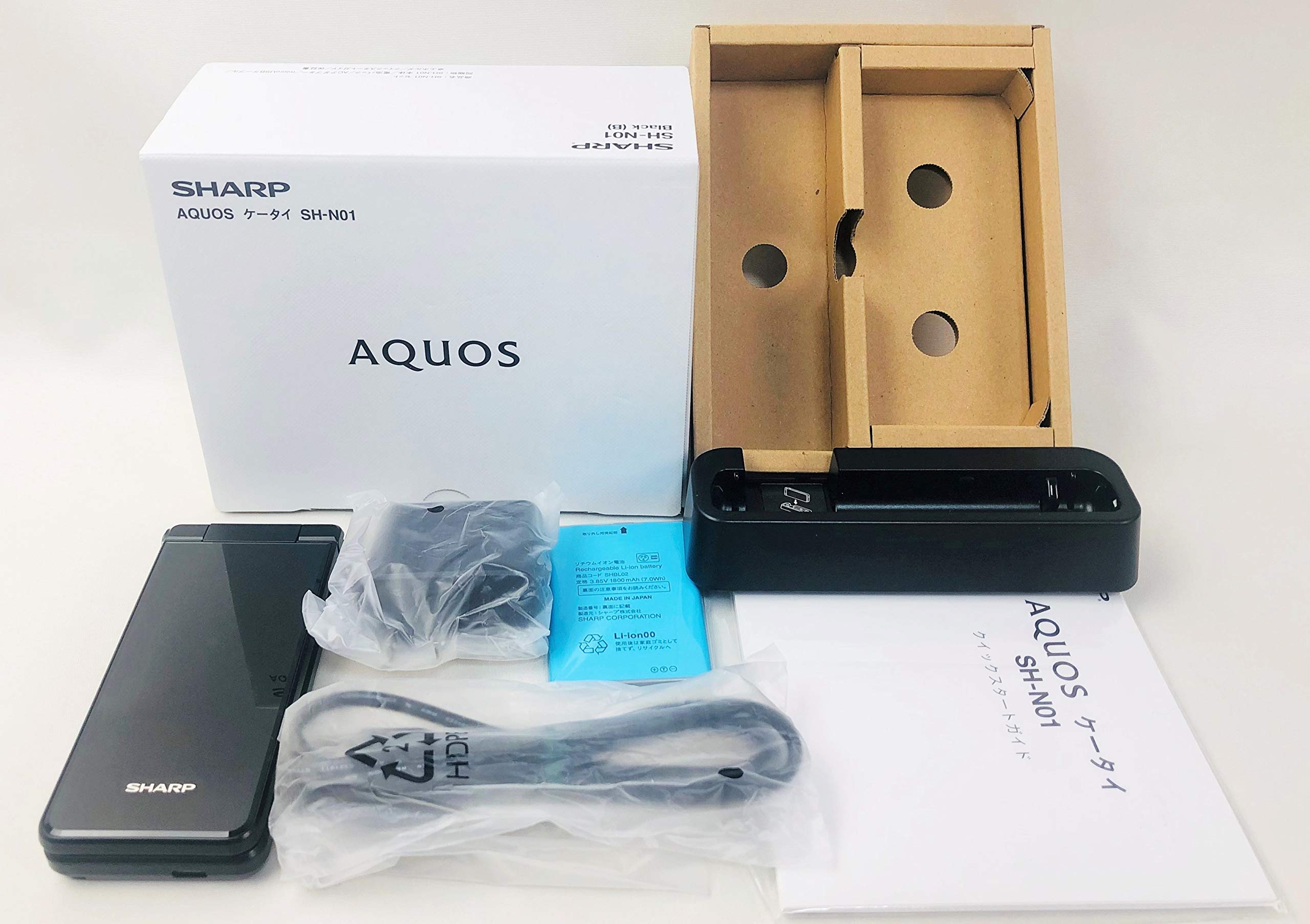 Amazon | シャープ SIMフリー AQUOSケータイ SH-N01（ブラック） SH