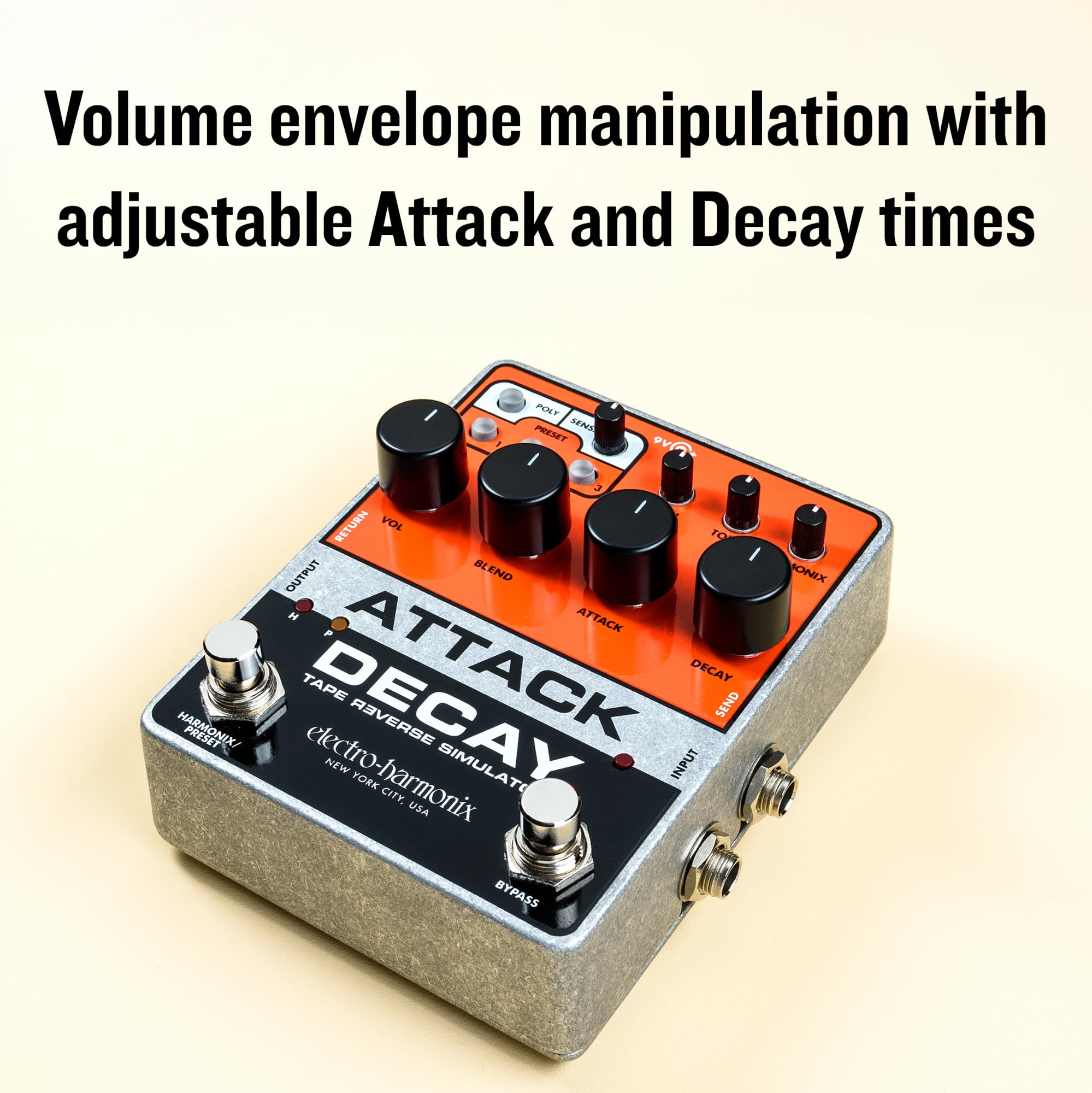 Amazon | electro-harmonix/ATTACK DECAY Tape Reverse Simulator