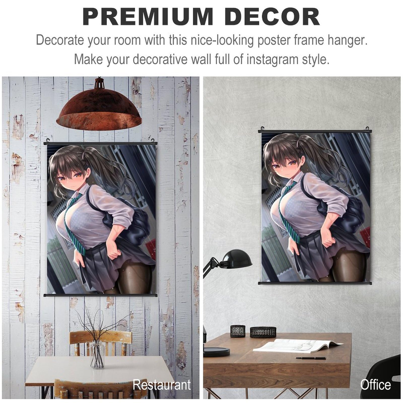 Amazon.co.jp: Bakunyu See through ShirtポスターHDプリント40cm X