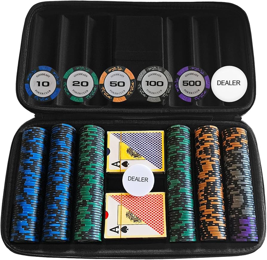 Amazon | GOODEASY ポーカーチップ 300枚 ポーカーセット クレイチップ