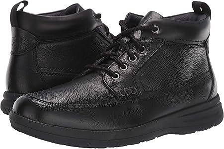 Amazon.com | Nunn Bush Men's Cam Moccasin Toe Chukka Boot, Black