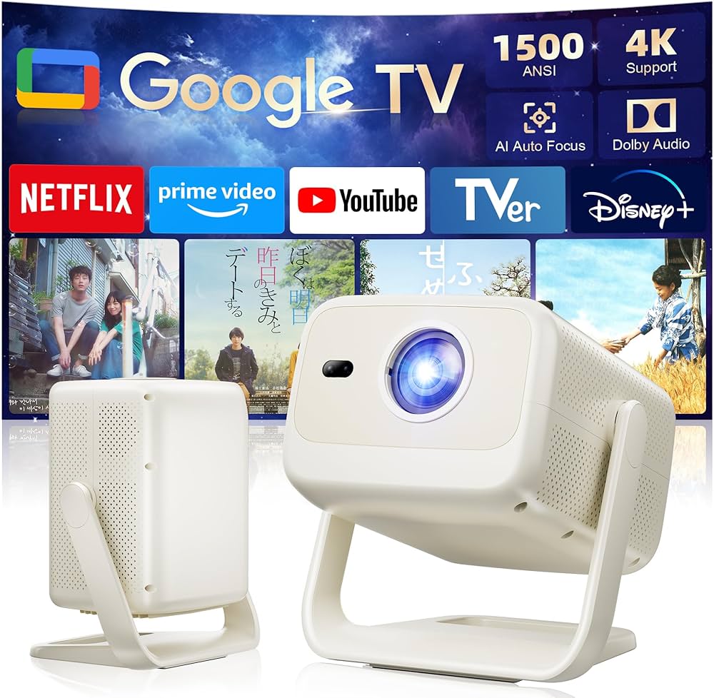 Amazon.co.jp: 【ブラックフライデー特価】公式Google TV/1500ANSI