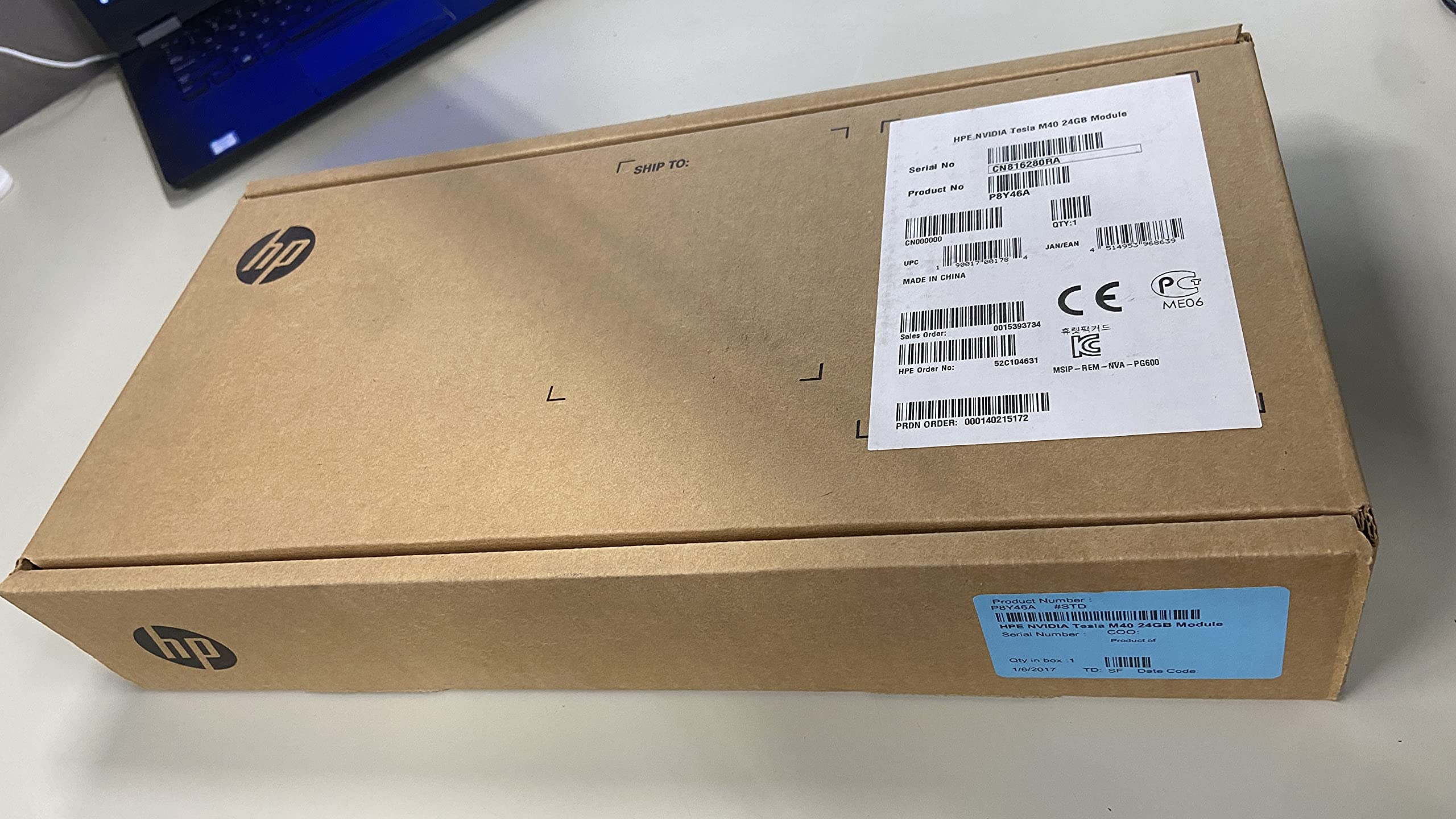 Amazon.com: NVIDIA Tesla M40 24GB Module : Electronics