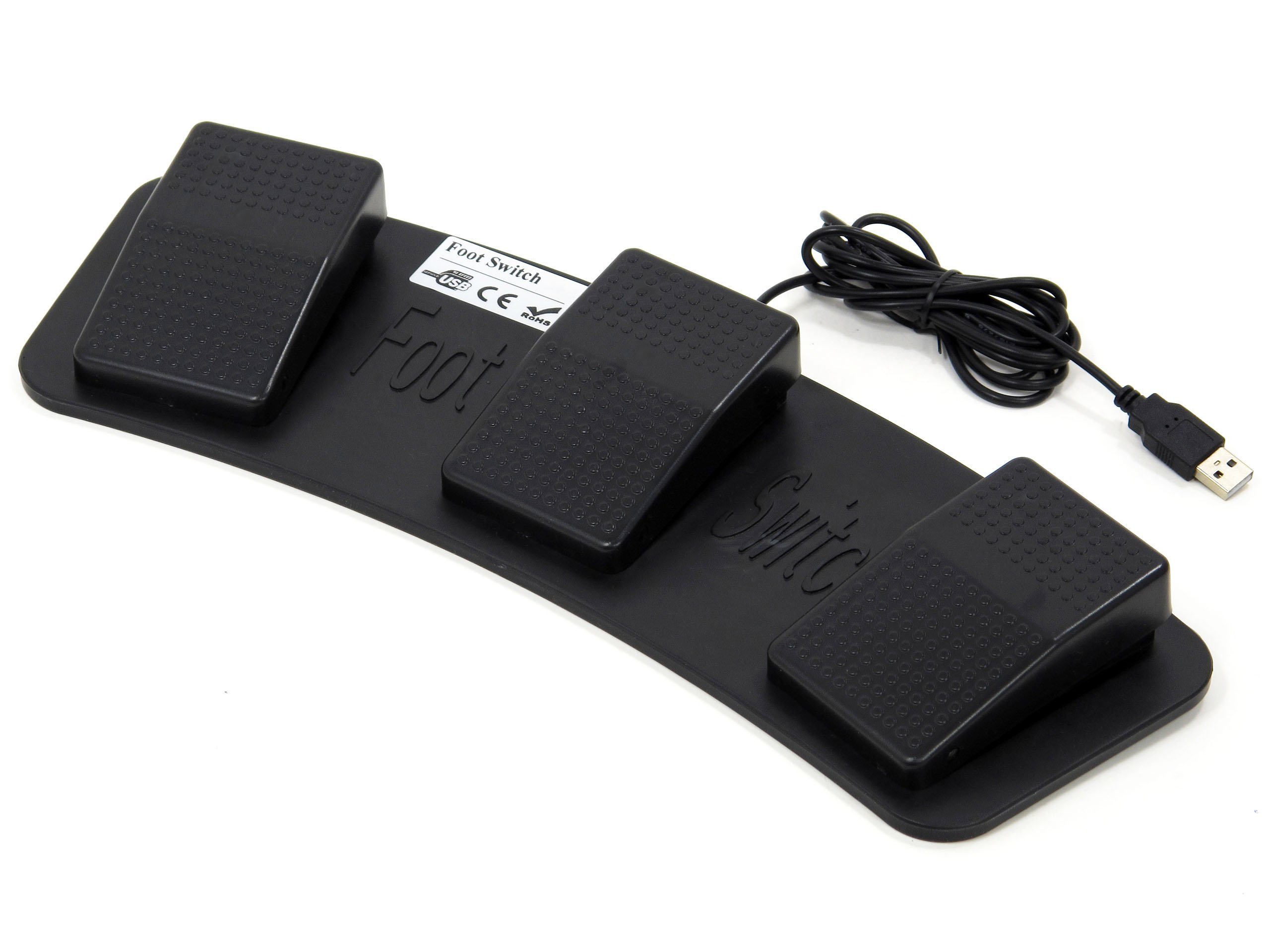 Amazon | ルートアール USB3連フットペダルスイッチ マウス操作対応 RI