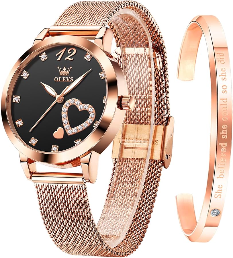 Amazon.co.jp: ローズゴールドウォッチ ファッションウォッチ