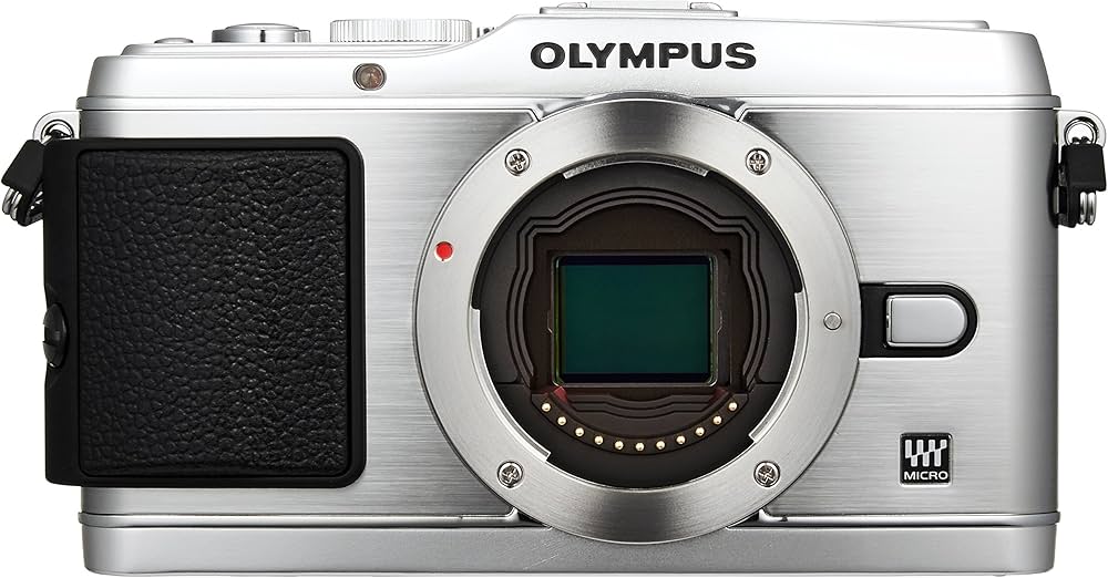 Amazon.co.jp: OLYMPUS ミラーレス一眼 PEN E-P3 ボディ シルバー E-P3