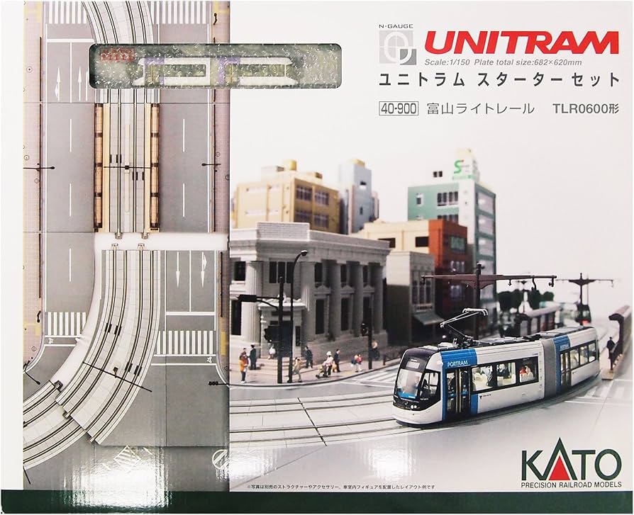 Amazon | KATO Nゲージ ユニトラムスターターセット 富山ライトレール