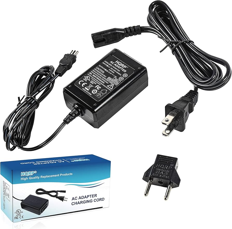 Amazon.com: HQRP AC Adapter / Charger for Sony HandyCam DCR-DVD100