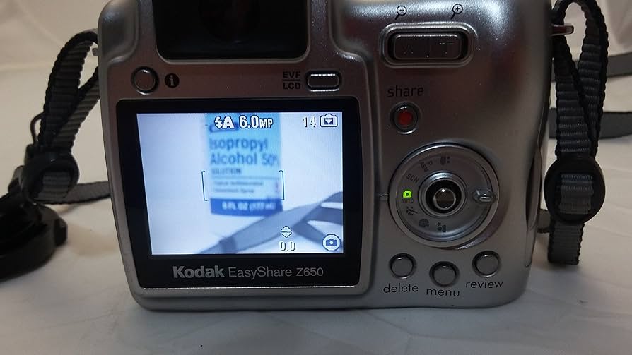 Amazon.com : Kodak Easyshare Z650 6.1 MP Digital Camera with