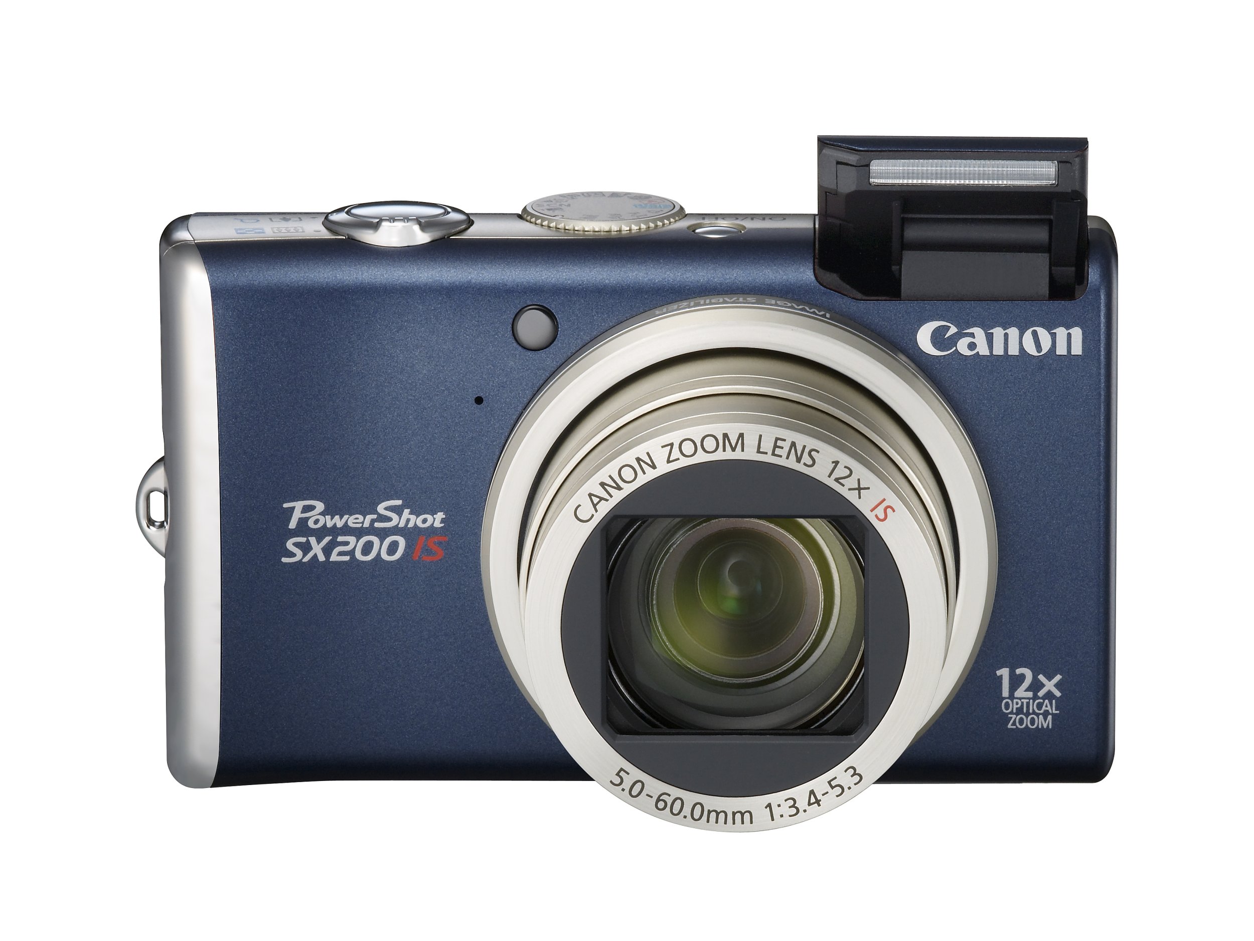 Canon PowerShot SX200 IS - Digital camera - compact - 12.1 Mpix