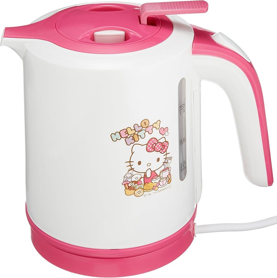 Amazon | 「ハローキティ」電気ケトル1.1L KT-154 | タマハシ