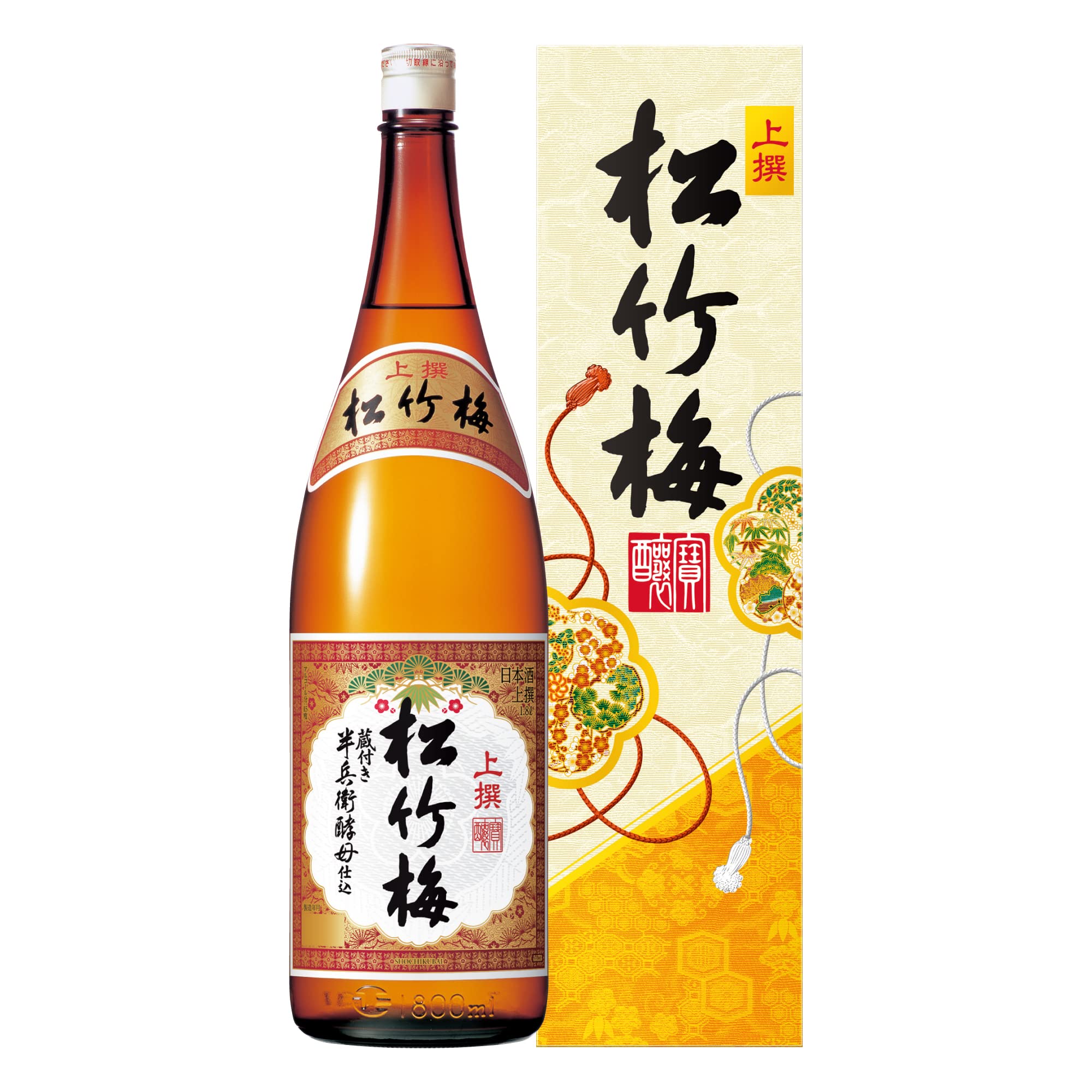 Amazon.co.jp: 【よろこびの清酒】【贈り物/ギフト】上撰 松竹梅 壜