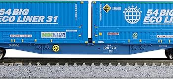 Amazon | KATO Nゲージ コキ105 トヨタ ロングパス・エクスプレス エコ