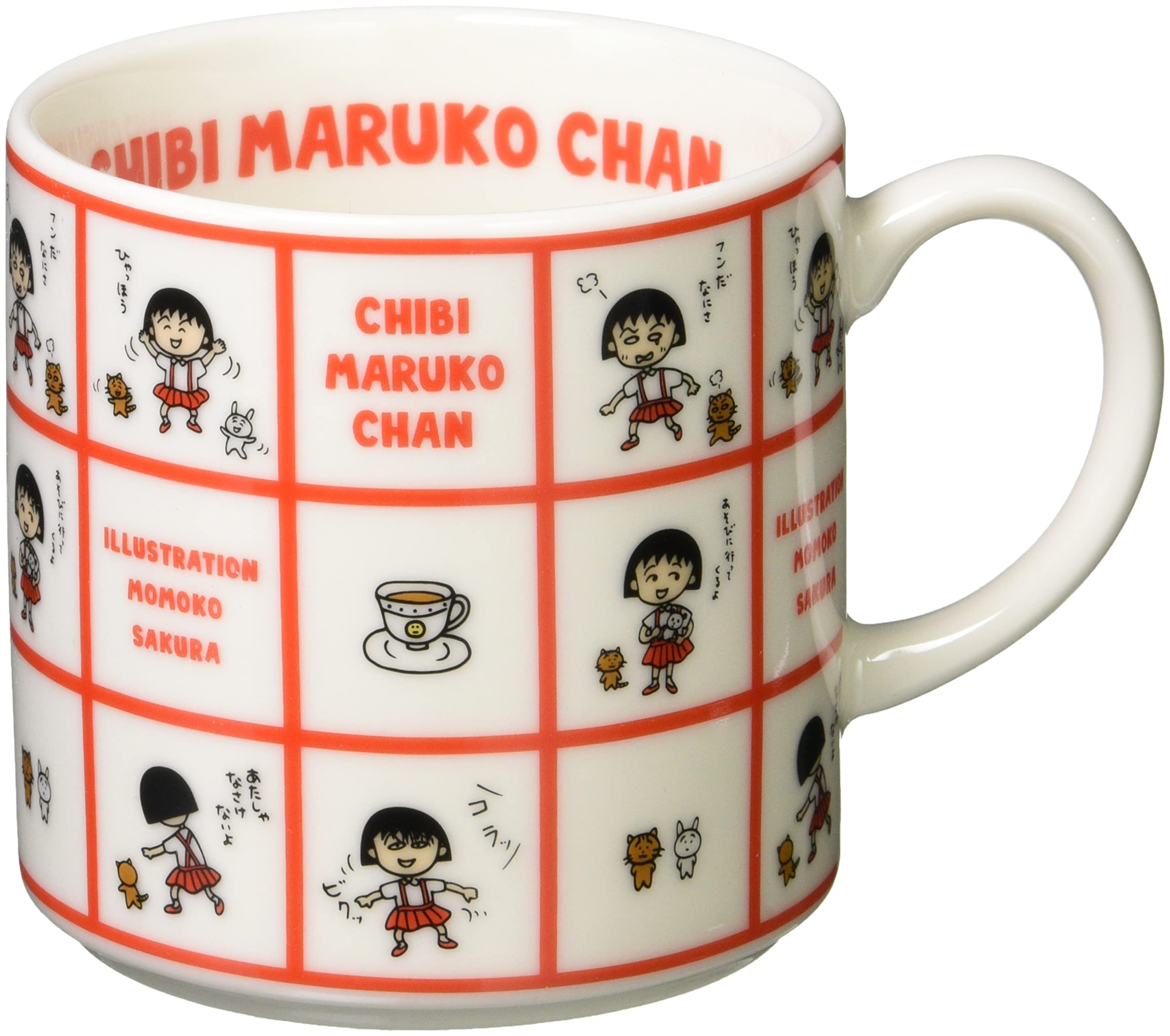 Amazon.com: 山加商店 Yamakasyoten CM33-11 Chibi Maruko-chan Mug