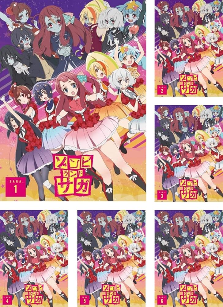 Amazon.co.jp: ゾンビランドサガ [レンタル落ち] 全6巻セット