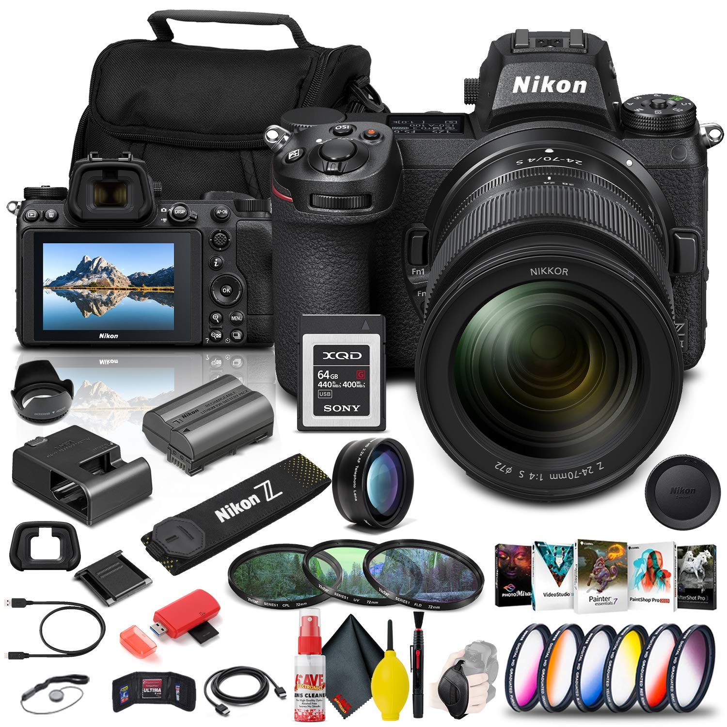 Amazon.com : Nikon Z 6II Mirrorless Digital Camera 24.5 MP with 24