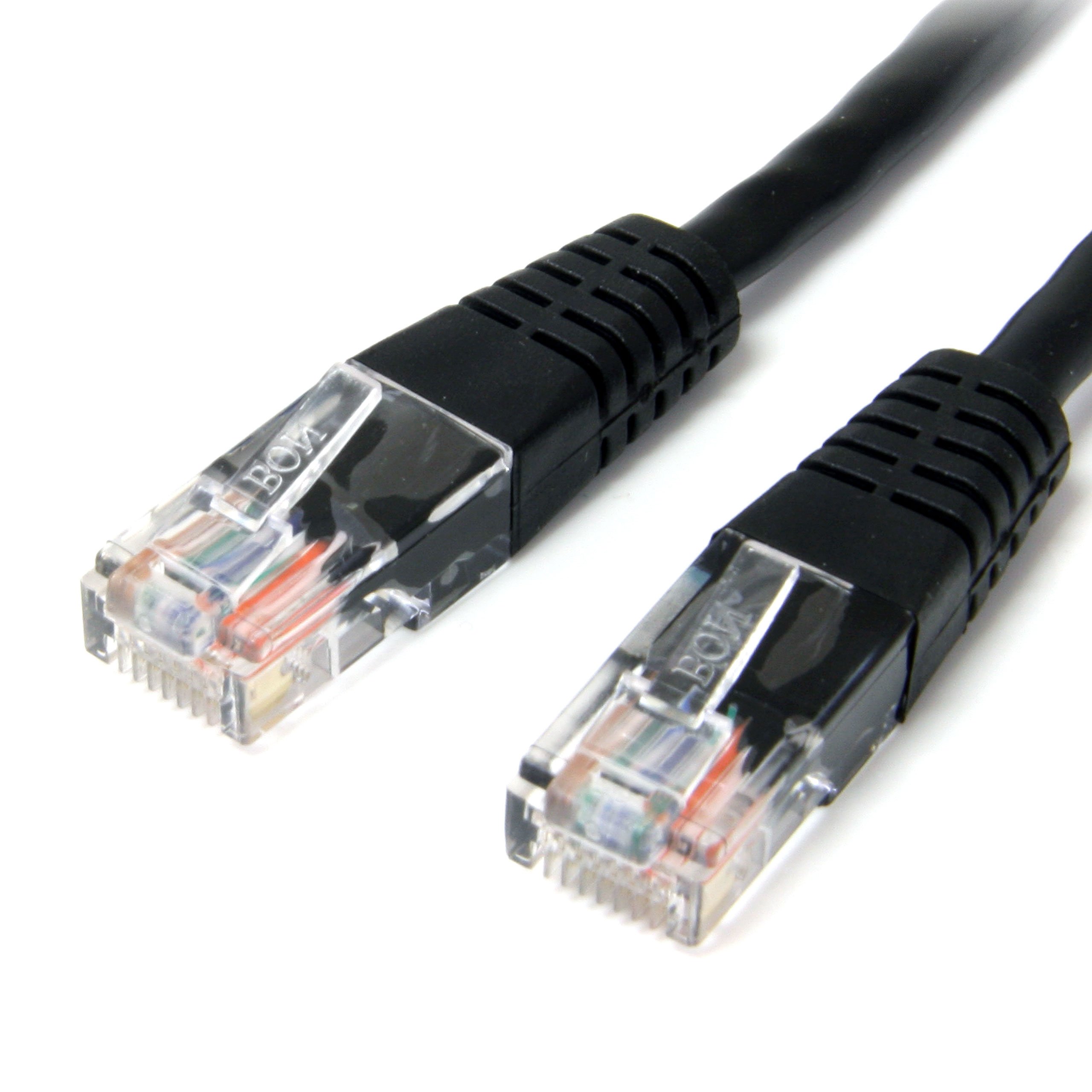 Amazon.com: StarTech.com Cat5e Ethernet Cable - 3 ft - Black
