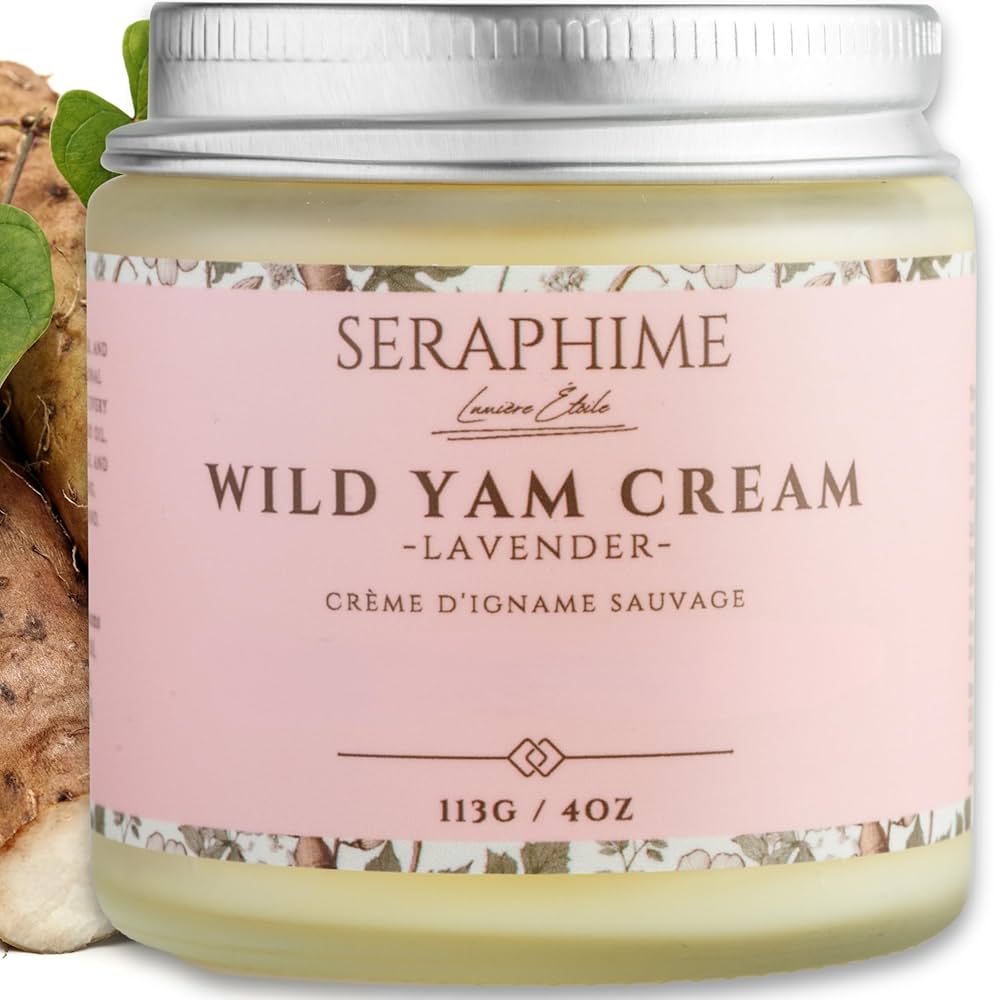 Amazon.com : Seraphime Wild Yam Cream for Hormone Balance - Gift