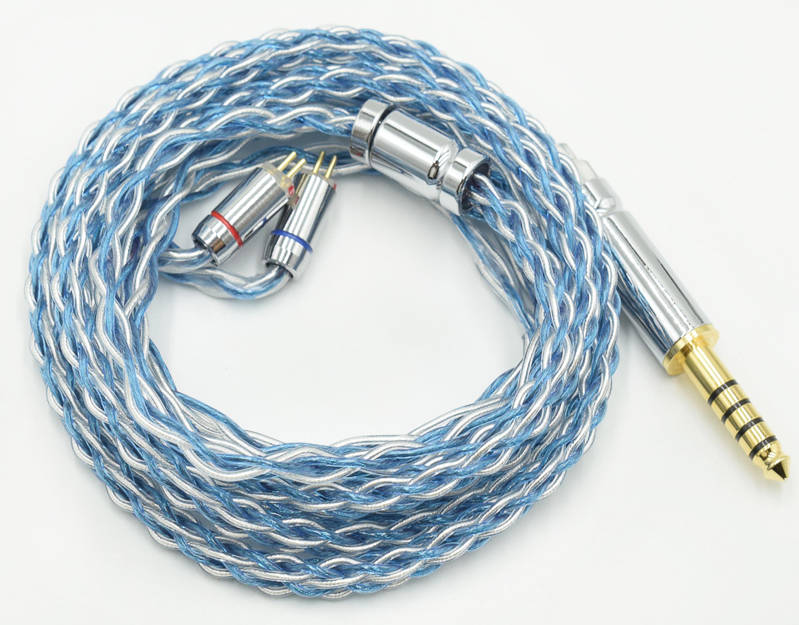 Amazon | 【JSHiFi-Freedom】2pin4.4mmリケーブル 8芯銀メッキ