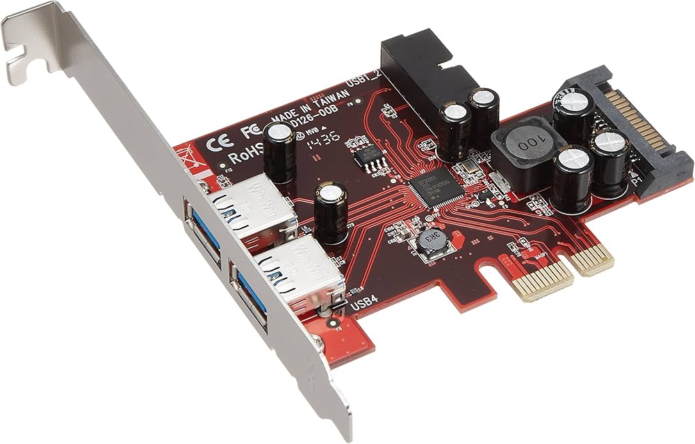 Amazon | 玄人志向 USB3.0増設ボード PCI-Express x1 (Gen.2) 用 外部2