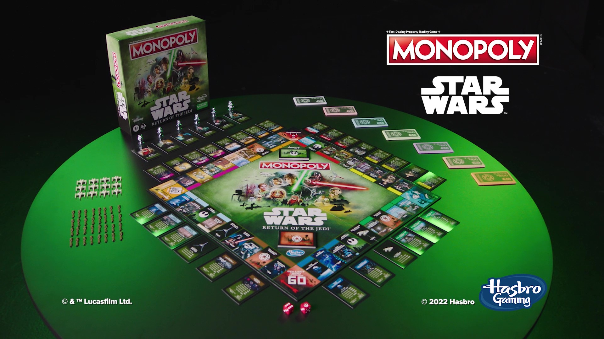Amazon.com: Hasbro Gaming Monopoly: Star Wars Return of The Jedi