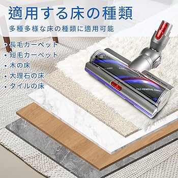 Amazon | ダイソン ヘッド【2025最新登場】56枚のカッター付き Cyclone