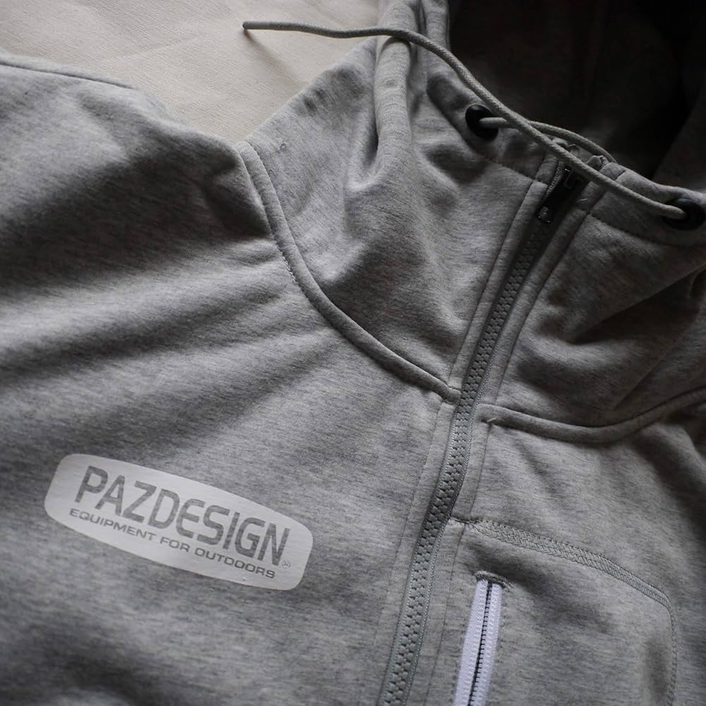 Amazon.co.jp: パズデザイン ウィンドガードパーカー SJK-008 杢グレー