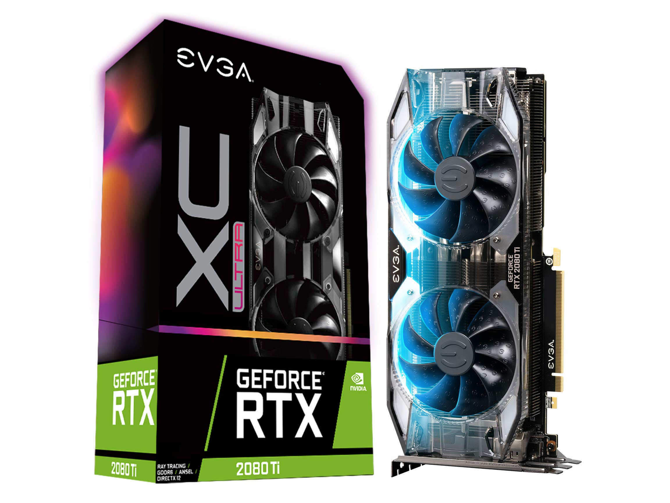 Amazon | EVGA GeForce RTX 2080 Ti XC Ultra Gaming, 11GB GDDR6