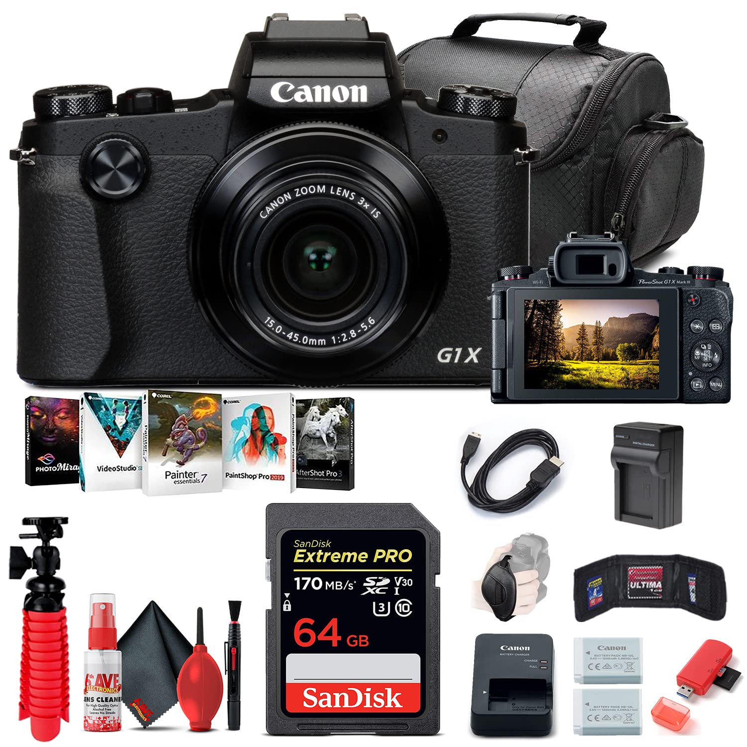 Amazon.com : Canon PowerShot G1 X Mark III Digital Camera
