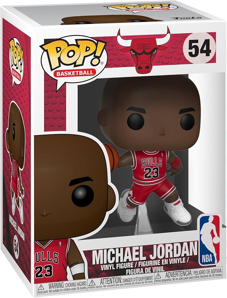 Amazon.com: Funko Pop! NBA: Bulls - Michael Jordan - Collectable