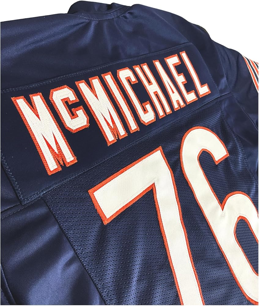 Amazon.com : Steve McMichael Jersey Blue Chicago | Unisex Adult