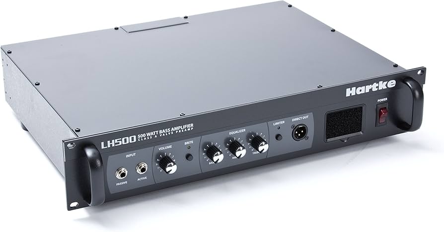 Amazon.com: Hartke LH500 Bass Guitar Amplifier Head : Samson Audio