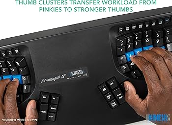 Amazon | Kinesis Advantage2 Quiet LF Ergonomic Keyboard (KB600LFQ