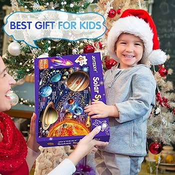 Amazon | JOYZEXY 100ピースパズル 6-8-10歳のお子様向け 太陽系パズル